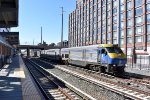 LIRR Train # 6550 departing Mineola Sta